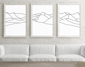 minimalist poster etsy