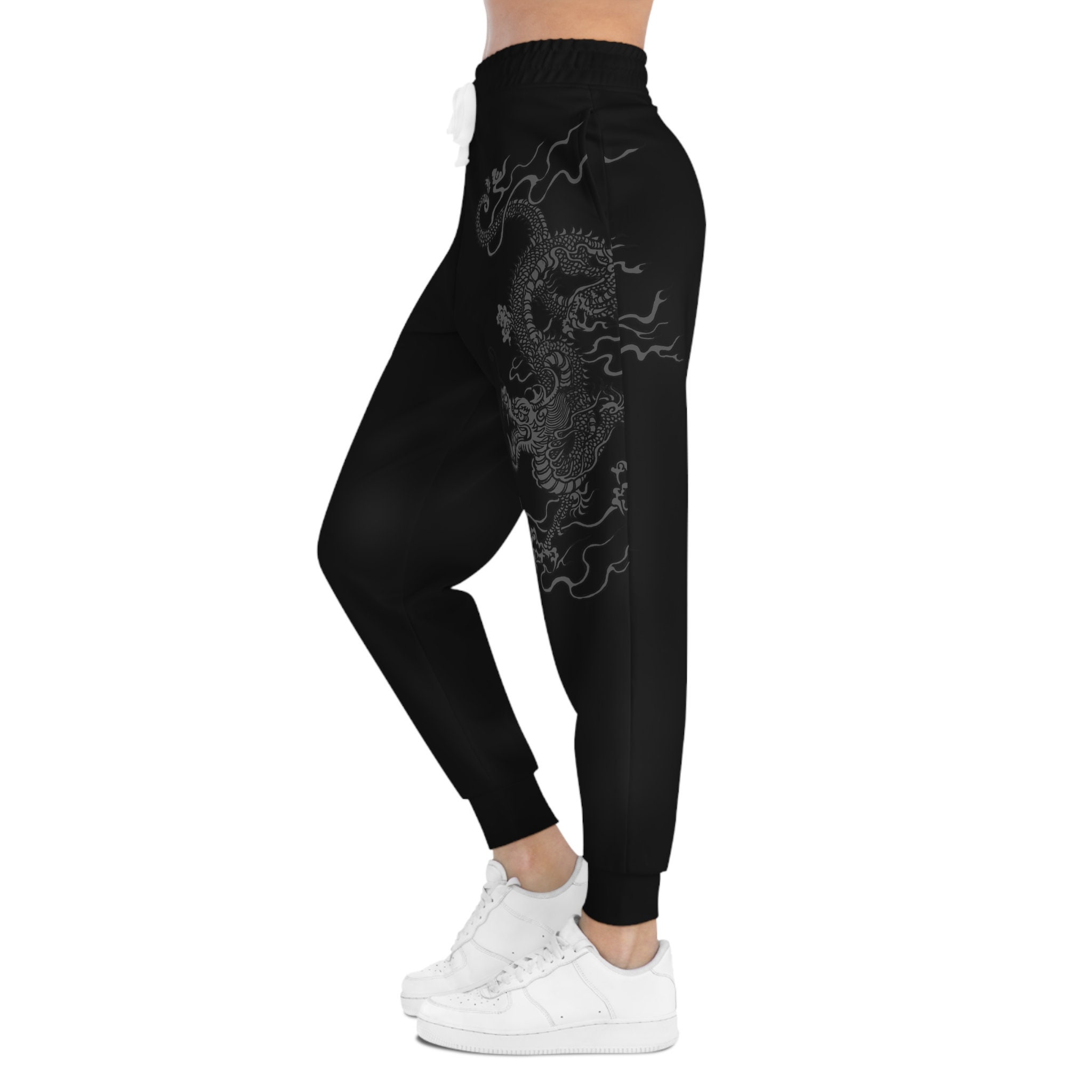 Unisex Dragon Athletic Joggers AOP Etsy Ireland