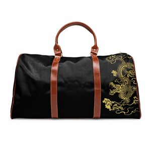 Golden Dragon Waterproof Travel Bag