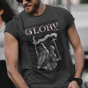 Like father Like Daughter, Glory, medieval knight, Unisex Jersey Short Sleeve Tee