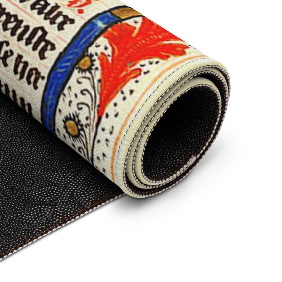 Floor & Rugs Home & Living illuminated calligraphy Dornier Rug Medieval ...