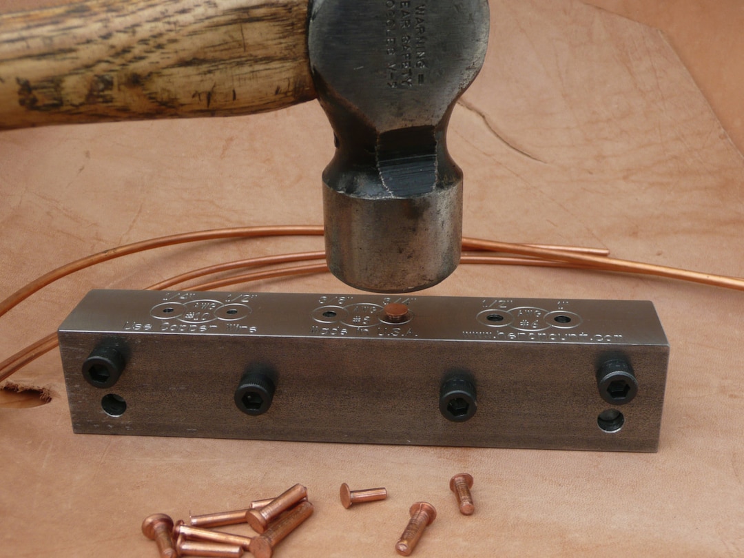 8-10-12 Gauge Rivet Making Tool - Etsy