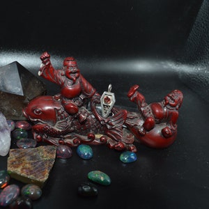 Life and Death mini pendant