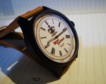 Royal Enfield Motorcycle Wrist Watch, Retro Style Wrist Watch, Classic Bikes