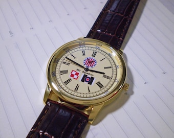 Polish Airforce 303 Squadron, WW2 Battle of Britain Wrist Watch & Cufflinks Set.