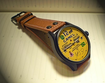 Ayrton Senna Souvenir/Tribute Wrist Watch, 1st Win @ Monaco Grand Prix 1987