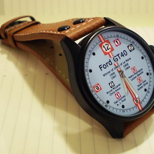 Le Mans Winners Commemorative Watch for 1966 - 1967 - 1968 -1969 Ford GT40