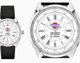 Datsun 280 Zx Styled Souvenir Wrist Watch Vintage Round Dial