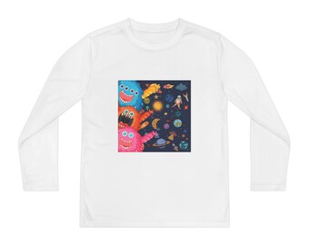 Camiseta juvenil Space Monsters