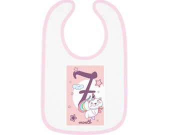 Babero Gato Unicornio 7 meses