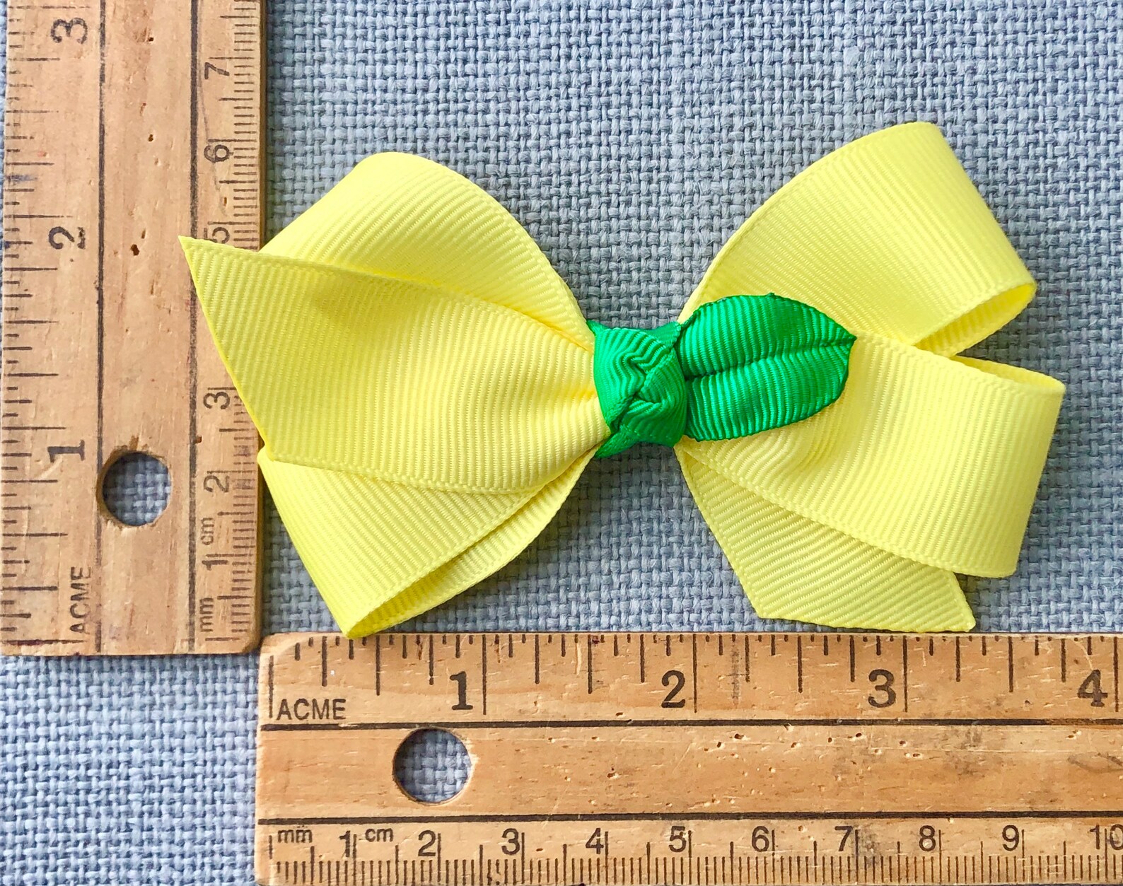 Lemon Hair Bow Lemonade Drop Cutie Lemonade Headband Etsy