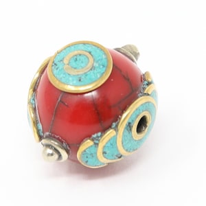 Tibetan Spacer Beads for Diy Jewellery Making - Tibetan Beads Diy Kit - Nepal Beads Craft Supplies