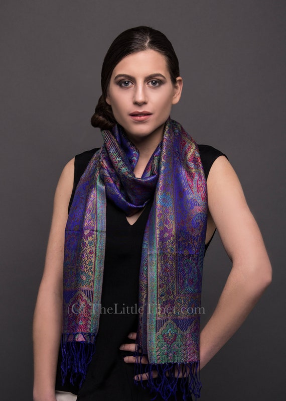 Pure silk scarf best sale online
