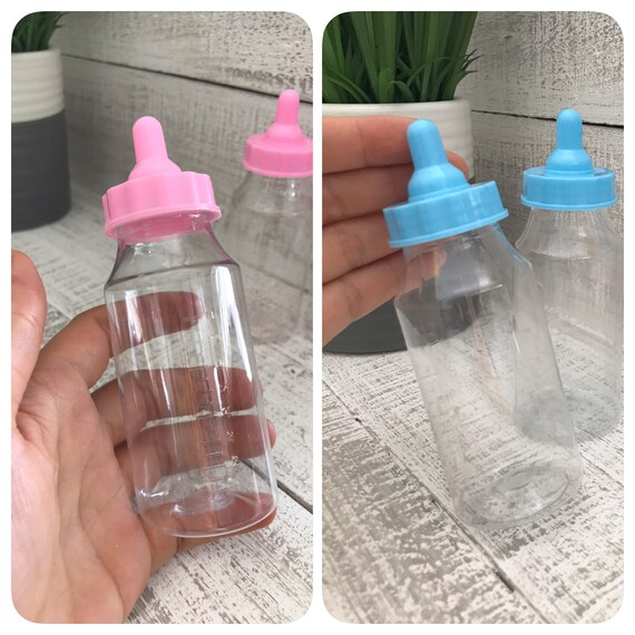 plastic baby bottle favors