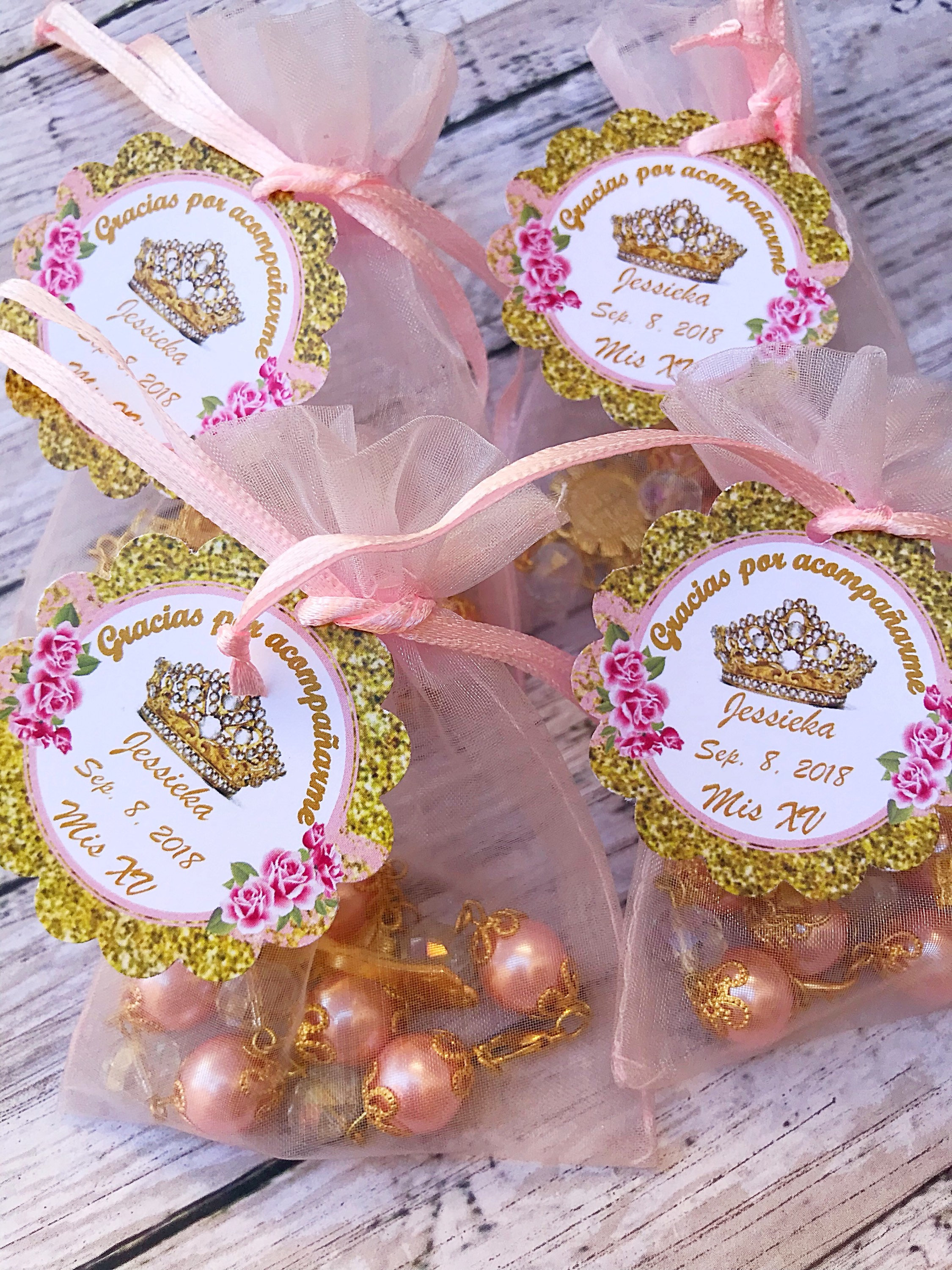 Quinceanera party favors