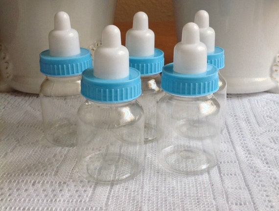 plastic baby bottle favors