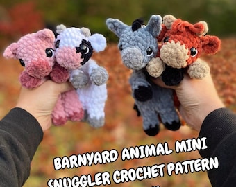 Crochet Farm Snugglers Bundle