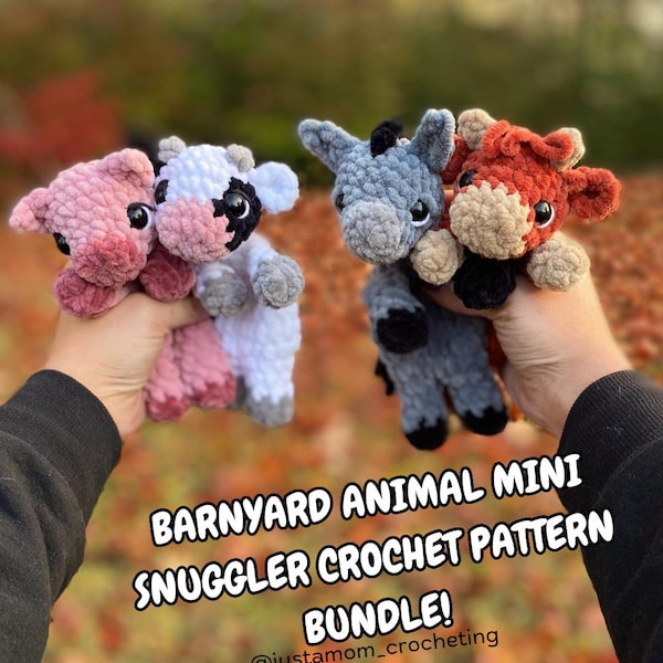 Crochet Farm Snugglers Bundle