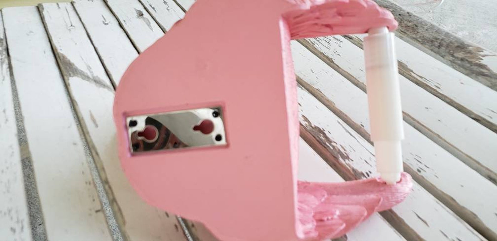 Pink flamingo Toilet Paper Holder tropical bird Decor exotic | Etsy