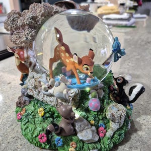 Bambi Snow Globe - Etsy