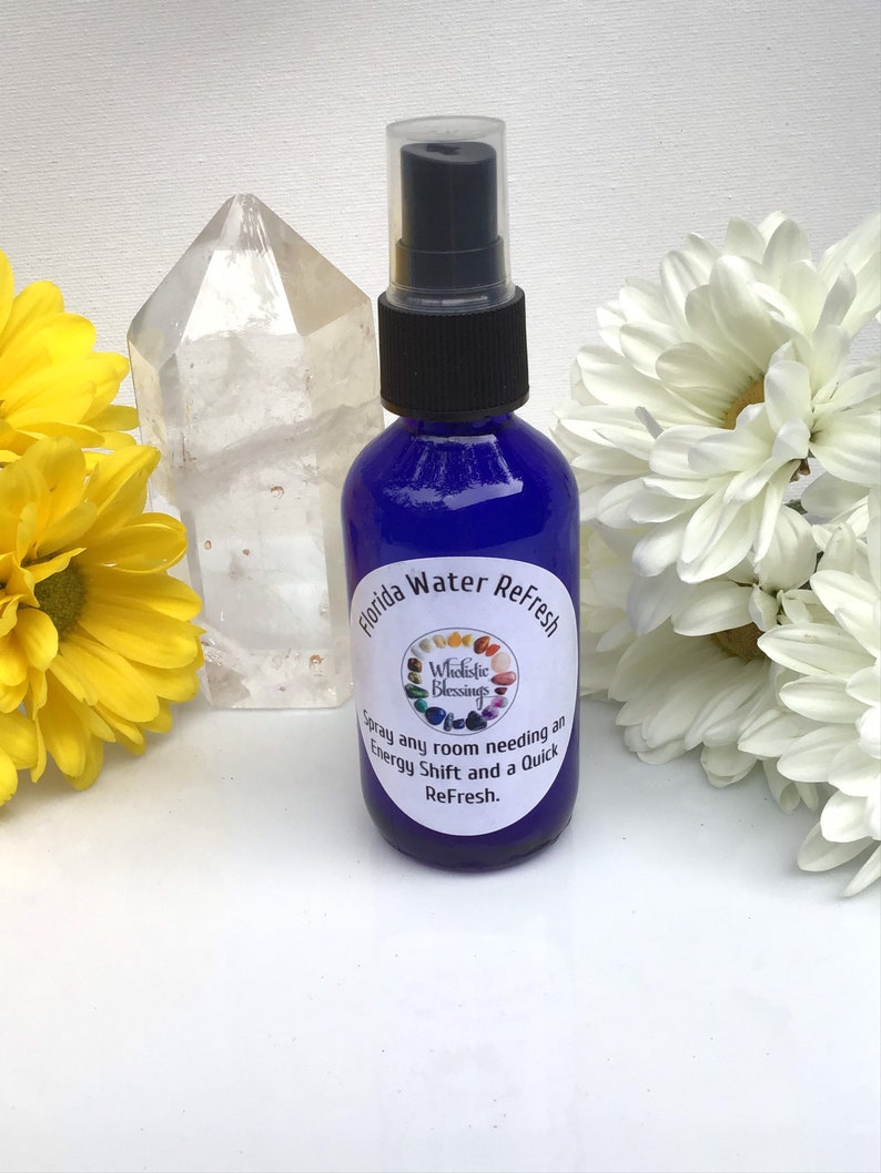 Florida Water Spiritual Cleansing Smudge Spray / Energy Clearing Room Refresher Spray image 2