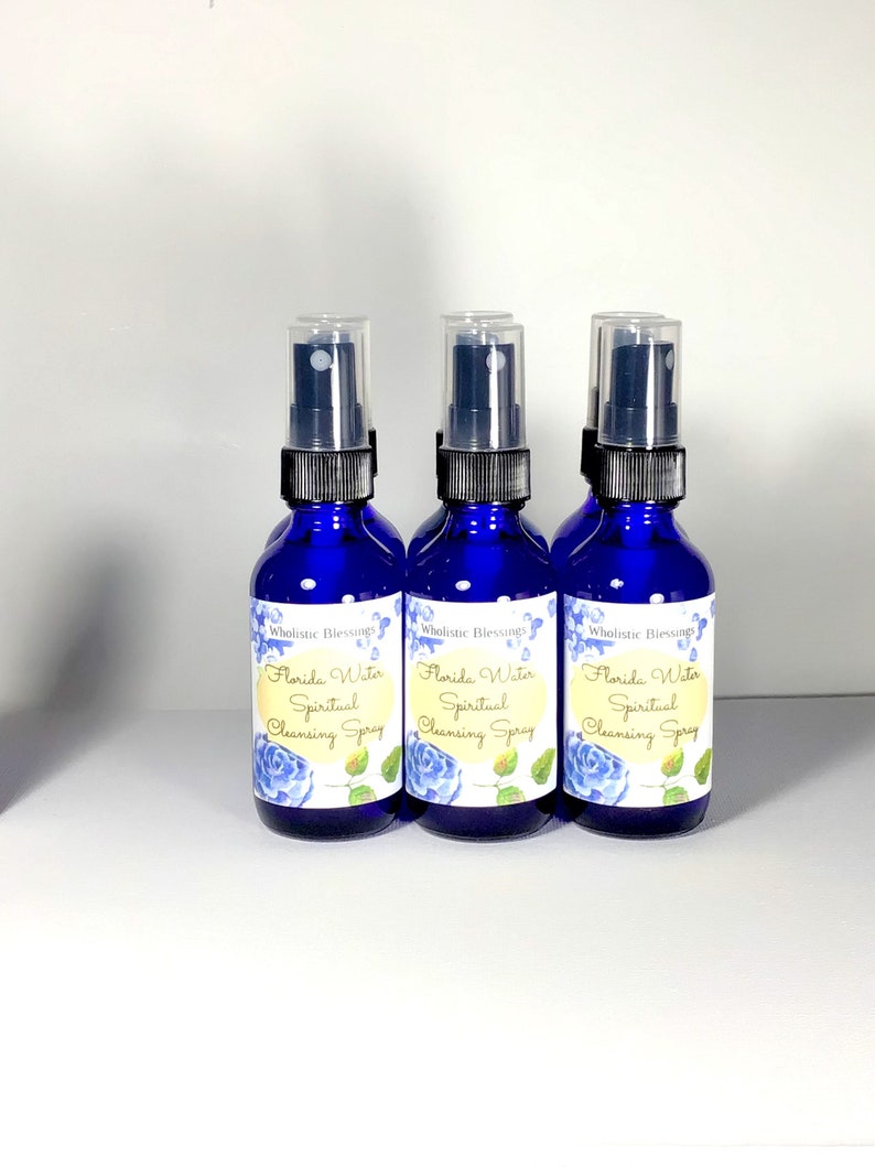Florida Water Spiritual Cleansing Smudge Spray / Energy Clearing Room Refresher Spray image 8