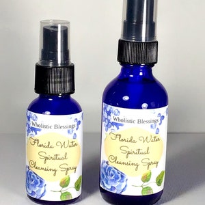 Florida Water Spiritual Cleansing Smudge Spray / Energy Clearing Room Refresher Spray image 10