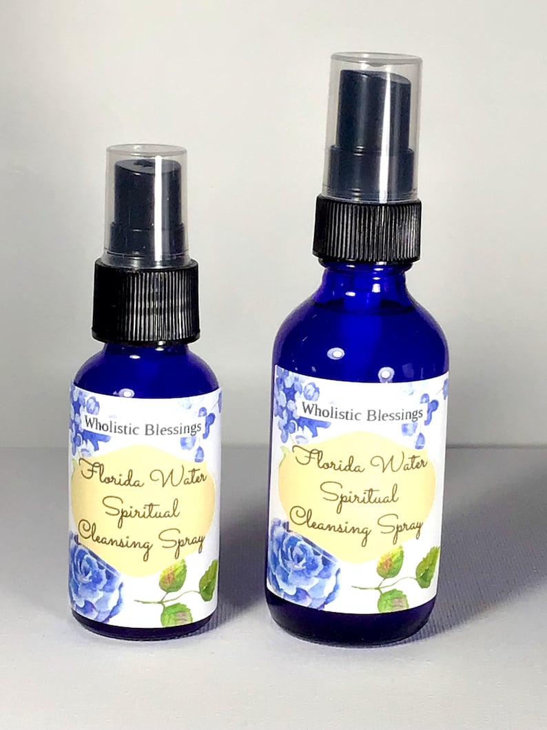 Florida Water Spiritual Cleansing Smudge Spray / Energy Clearing Room Refresher Spray image 10