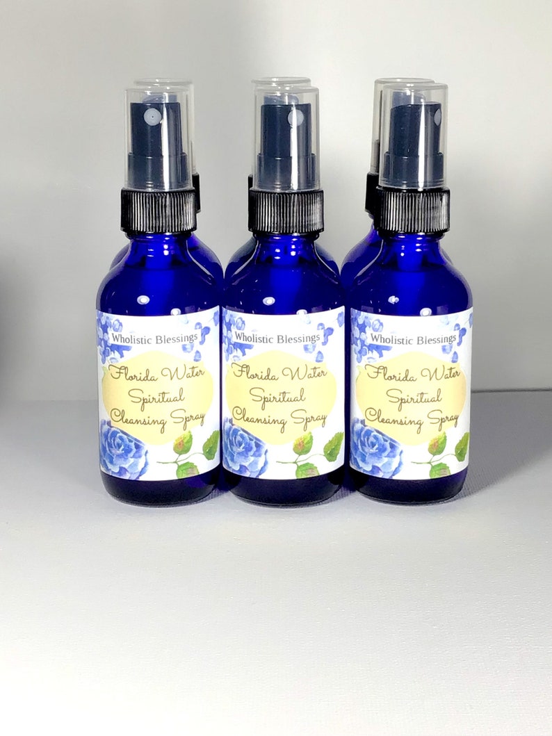 Florida Water Spiritual Cleansing Smudge Spray / Energy Clearing Room Refresher Spray image 6