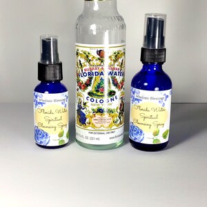 Florida Water Spiritual Cleansing Smudge Spray / Energy Clearing Room Refresher Spray image 4
