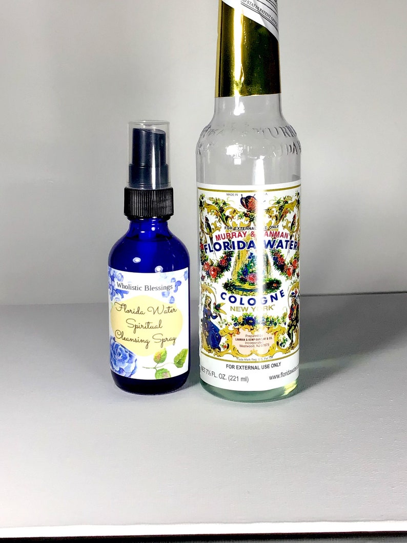 Florida Water Spiritual Cleansing Smudge Spray / Energy Clearing Room Refresher Spray image 9