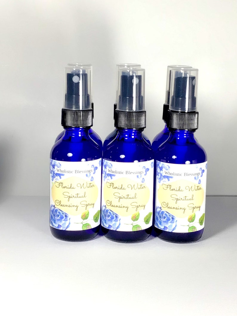 Florida Water Spiritual Cleansing Smudge Spray / Energy Clearing Room Refresher Spray image 3