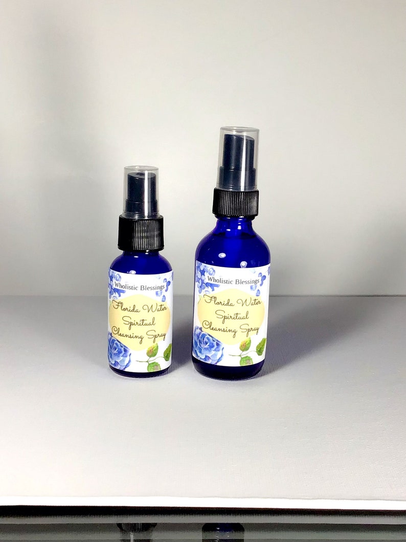 Florida Water Spiritual Cleansing Smudge Spray / Energy Clearing Room Refresher Spray image 7