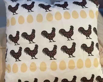 Chicken or Egg Pillow