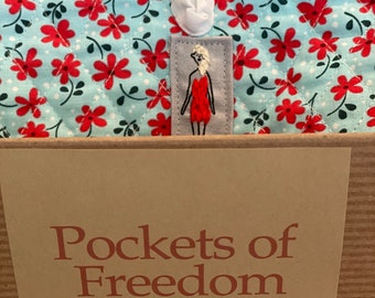 Vintage Tie-On Pocket of Women’s Freedom