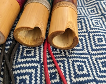 Quena profesional hecha de bambú pucallpa en G