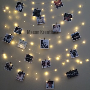 Fairy Lights Bedroom Fairy Lights Wall String Lights for Weddings String Lights for Photos Hanging Lights LED Fairy Lights Plug In Etsy