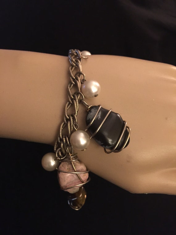 Bracelet Fantaisie Vintage - Bijou D'occasion Style Rétro, à Associer Librement