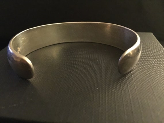 Vintage Sterling Silver 925 Cuff - image 3