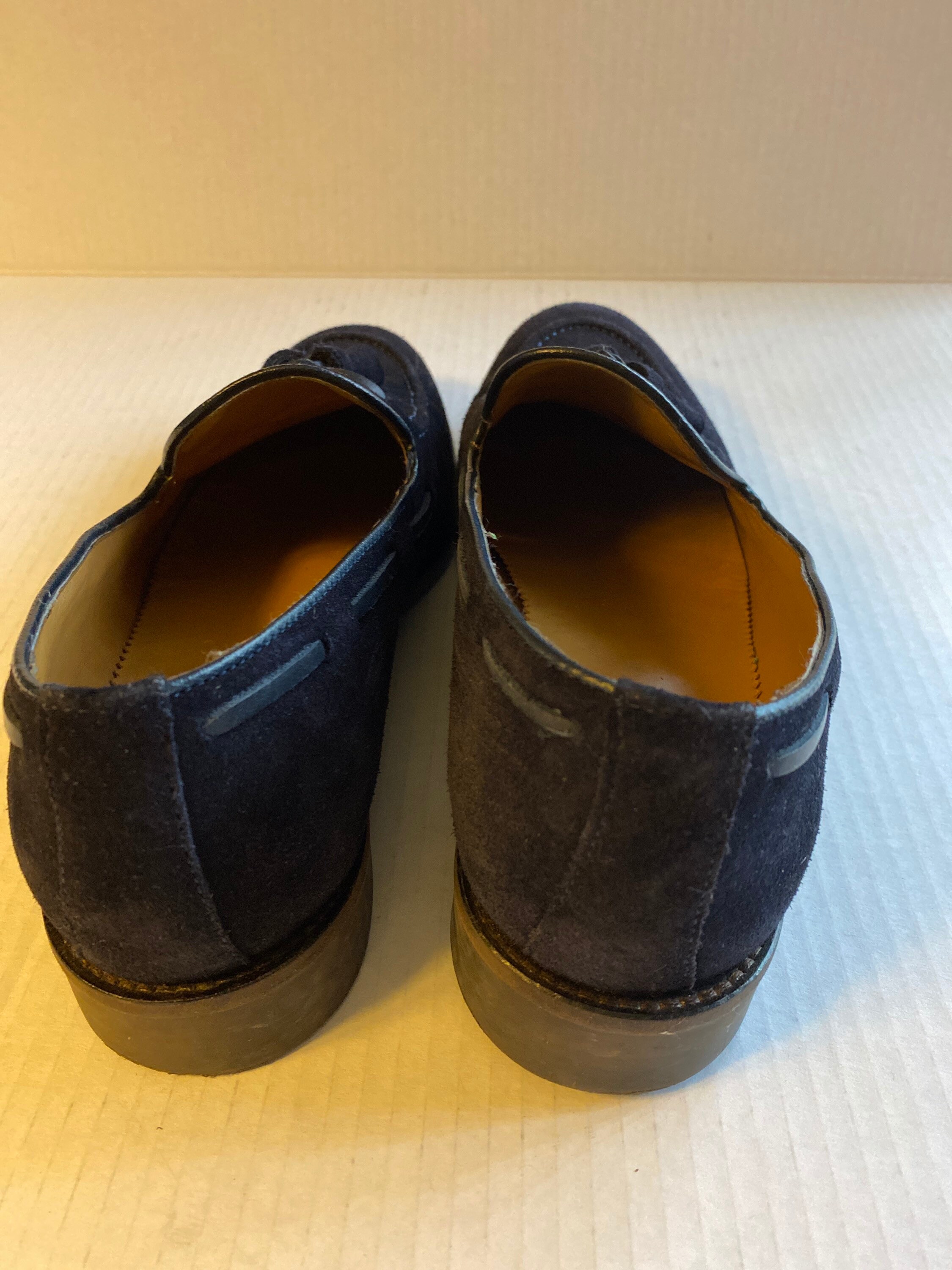 COPY - Zara Blue Suede Sneakers LEATHER SNEAKERS - Blue | ZARA United States main image 4