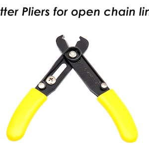 Chain Cutter Plier, Wire Cutting Pliers, DIY Jewelry Making Tool EASY to Open Chain Links