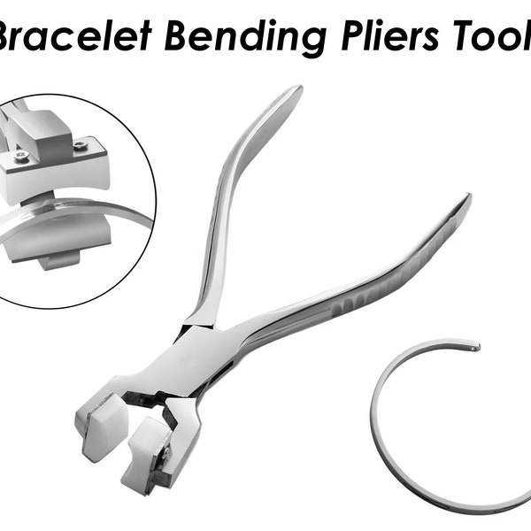 Bracelet Bender, Bracelet Bending Pliers Repair Tool, Bracelet Bending Bar, Perfect for Forming Strips into Cuff Bracelet, DIY Jewelry Tools