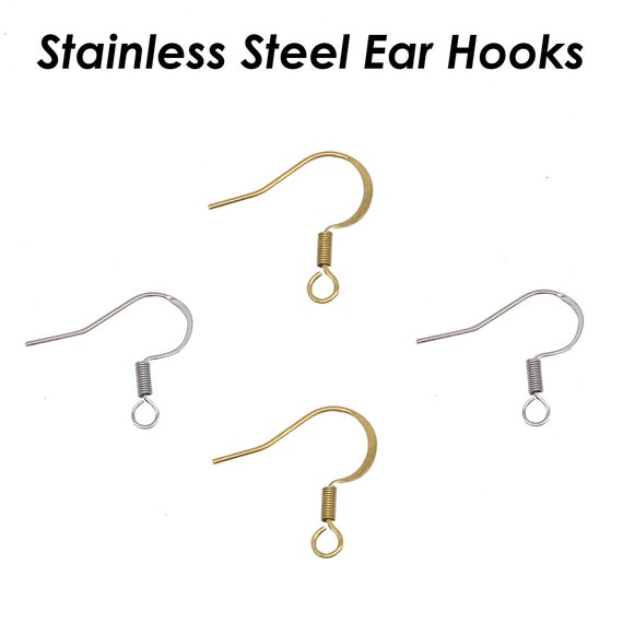 3 Types 14k Gold Plated Brass Metal Earring Hooks DIY Jewelry Accessories  Earring Making Supplies Material Ear Hook Wholesale