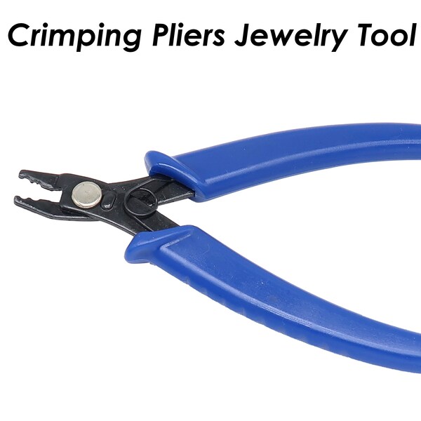 Crimping Pliers for Crimp Beads & Tubes, Good Quality Crimp Pliers with Angled Nose, Pliers for Jewelry Making, Jewelry Tool