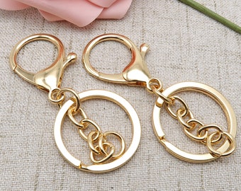 Rockman Jewelry Cog Gold Key Ring (Small)