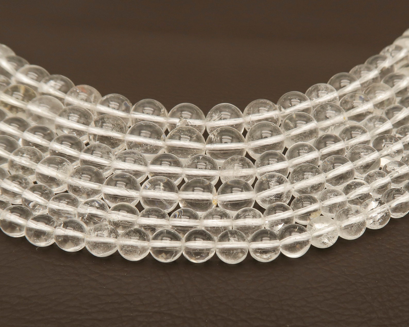 Real Genuine Clear Crystal Beads 4mm 6mm 8mm 10mm 12mm Round Etsy