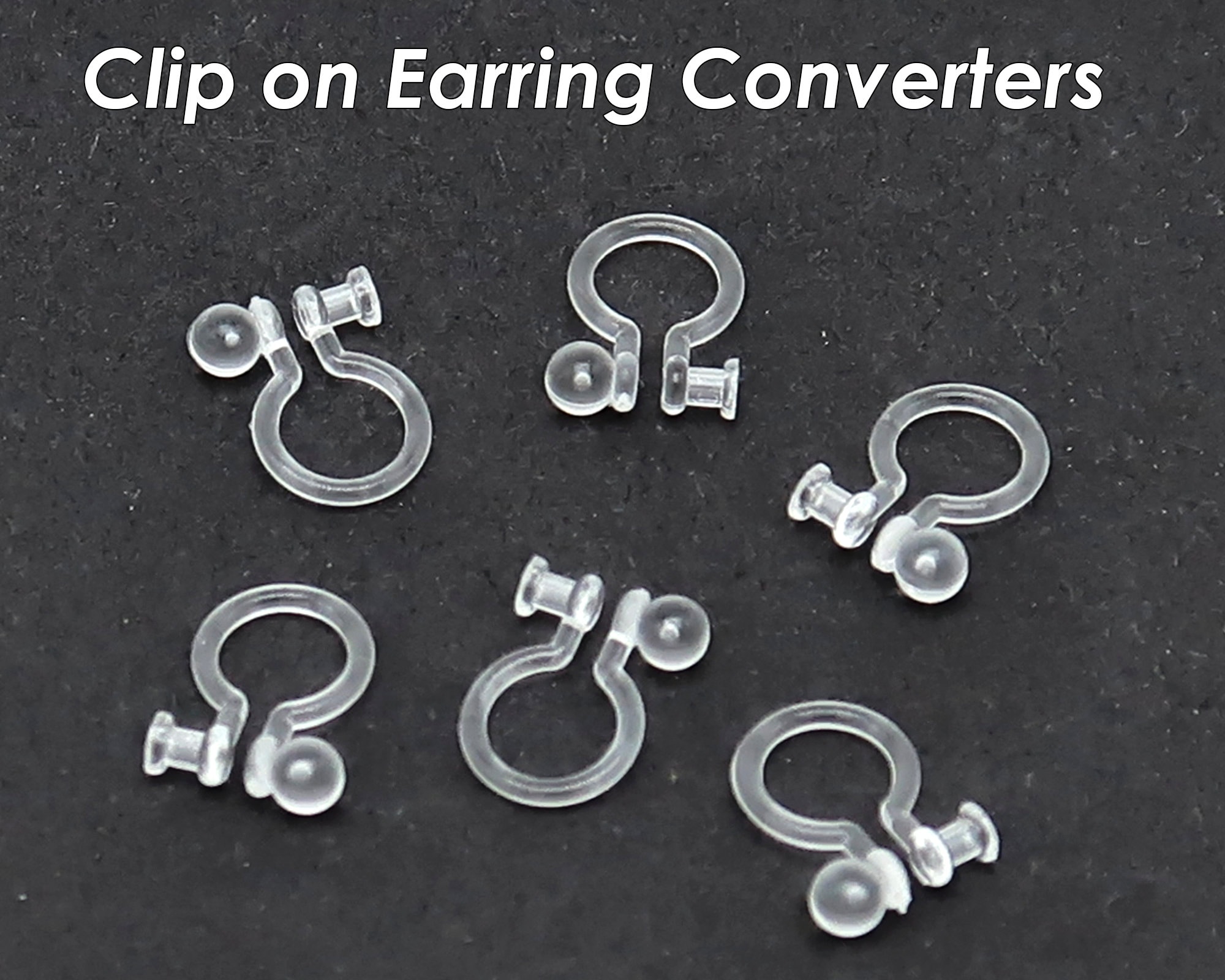 Clip on Earring Converter With Easy to open Ring For Diy - Temu