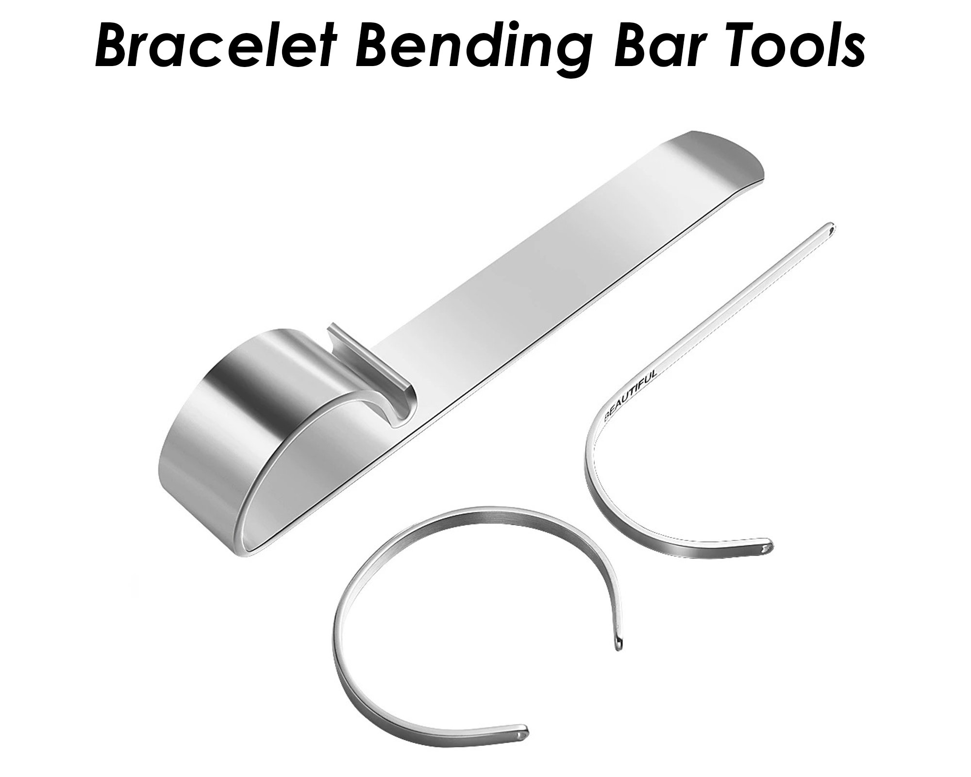 EZ Bender Beadsmith 7 Inch Metal Bracelet Blank Bending Tool 