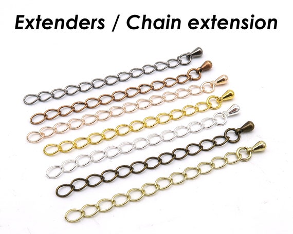 2 Inch Extender Chain, 5cm Extension Chain, Necklace Extender