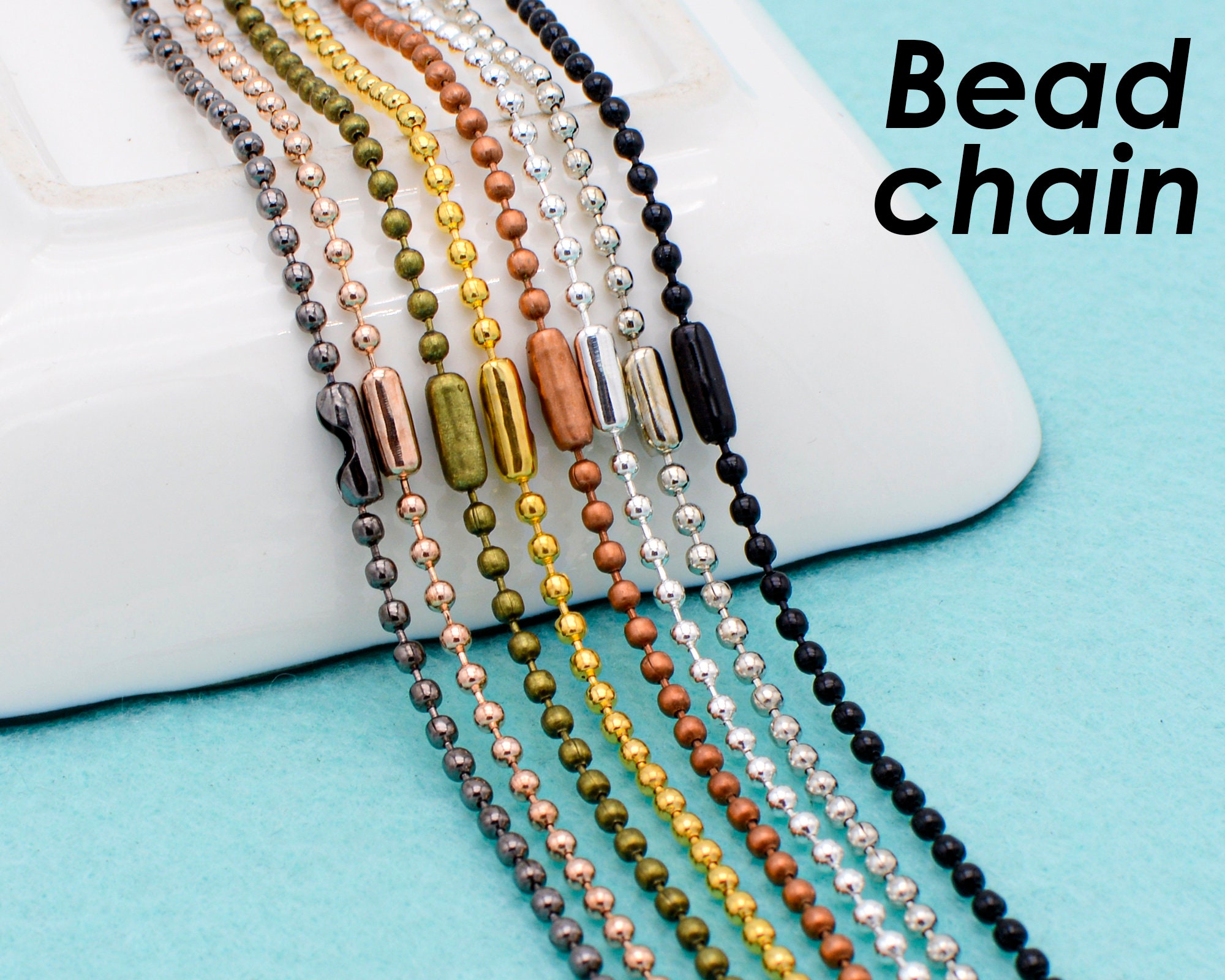 10 X Ball Chain Necklace Wholesale for 
